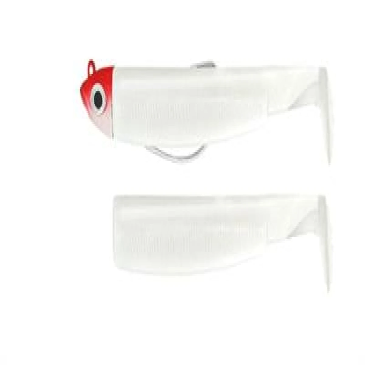 FIIISH Black Minnow 120 Shore 12 Gr White+Lure Body White Jh Re