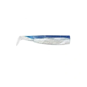 FIIISH Black Minnow 90 3X Corps Silikon Yem Bleu