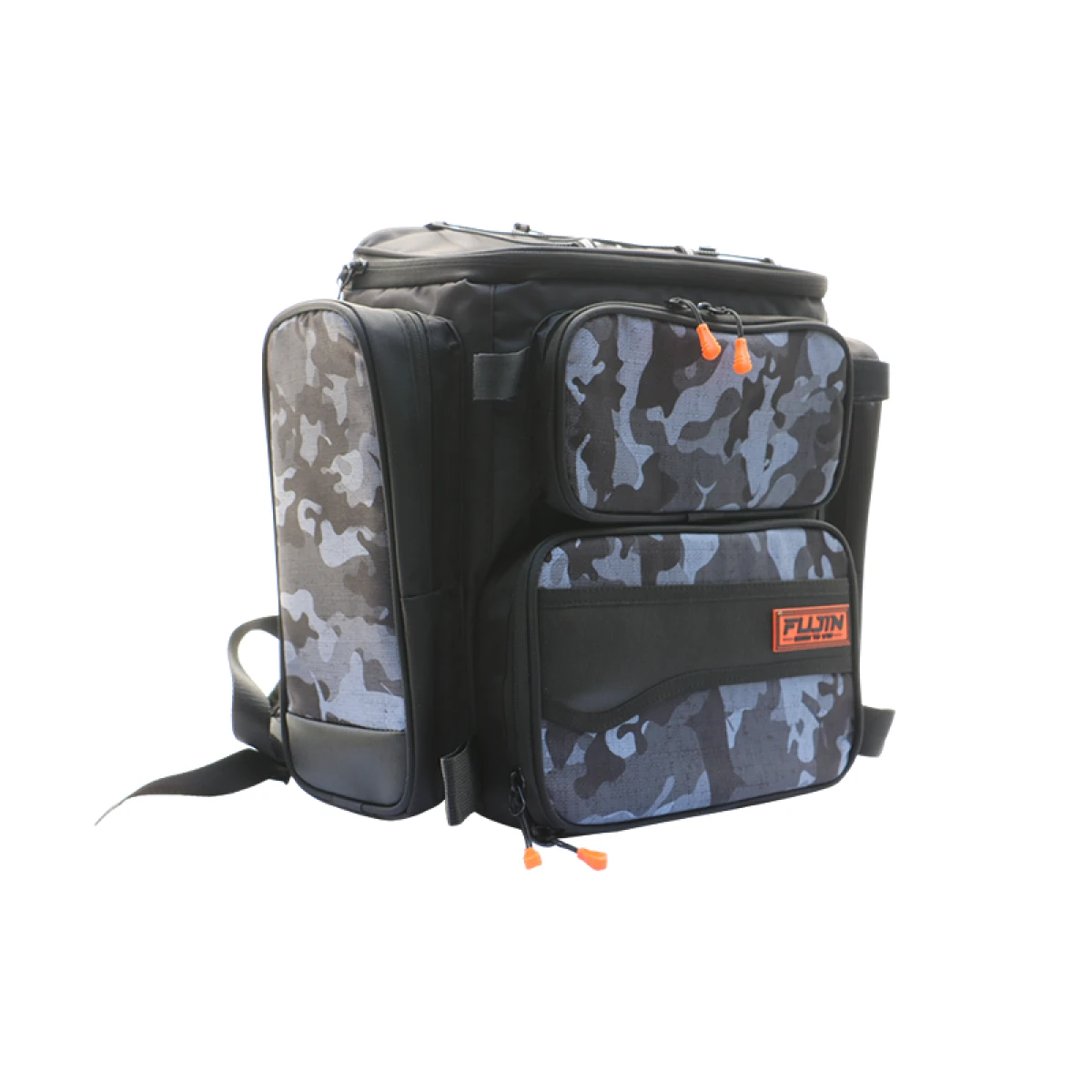 Fujin Black Camo Bag - Balıkçı Sırt Çantası