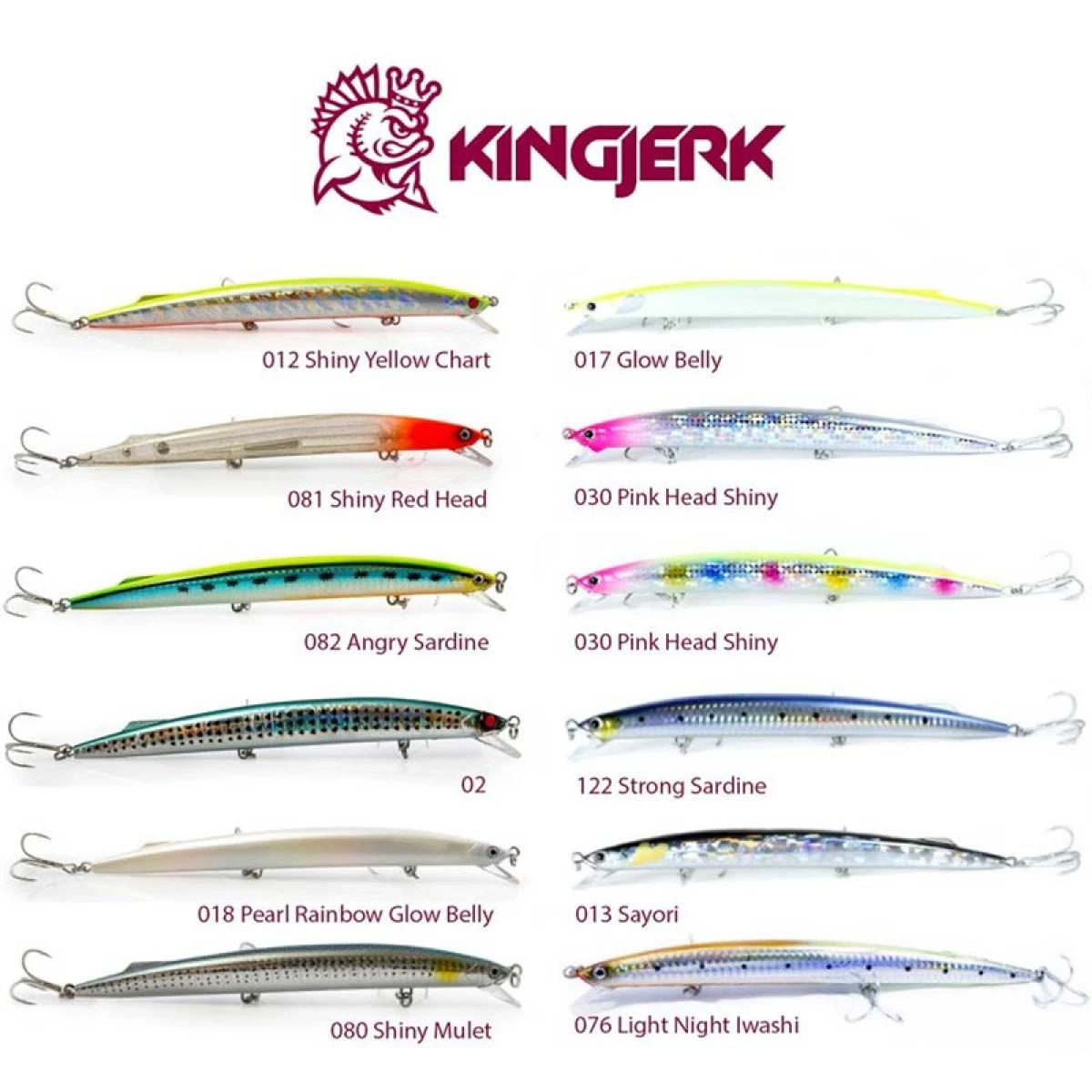 FUJIN Kingjerk Sinking 19cm 34gr Maket Balık - 122StrongSardine