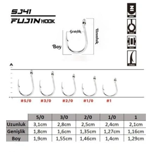 Fujin SJ41 Delikli Assist Kancası