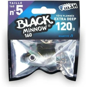 FIIISH Black Minnow 160 Extra Deep 120 Gr Jig Head