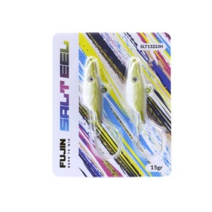 Fujin Salt Eel 15gr Jighead - 033GreenSpace