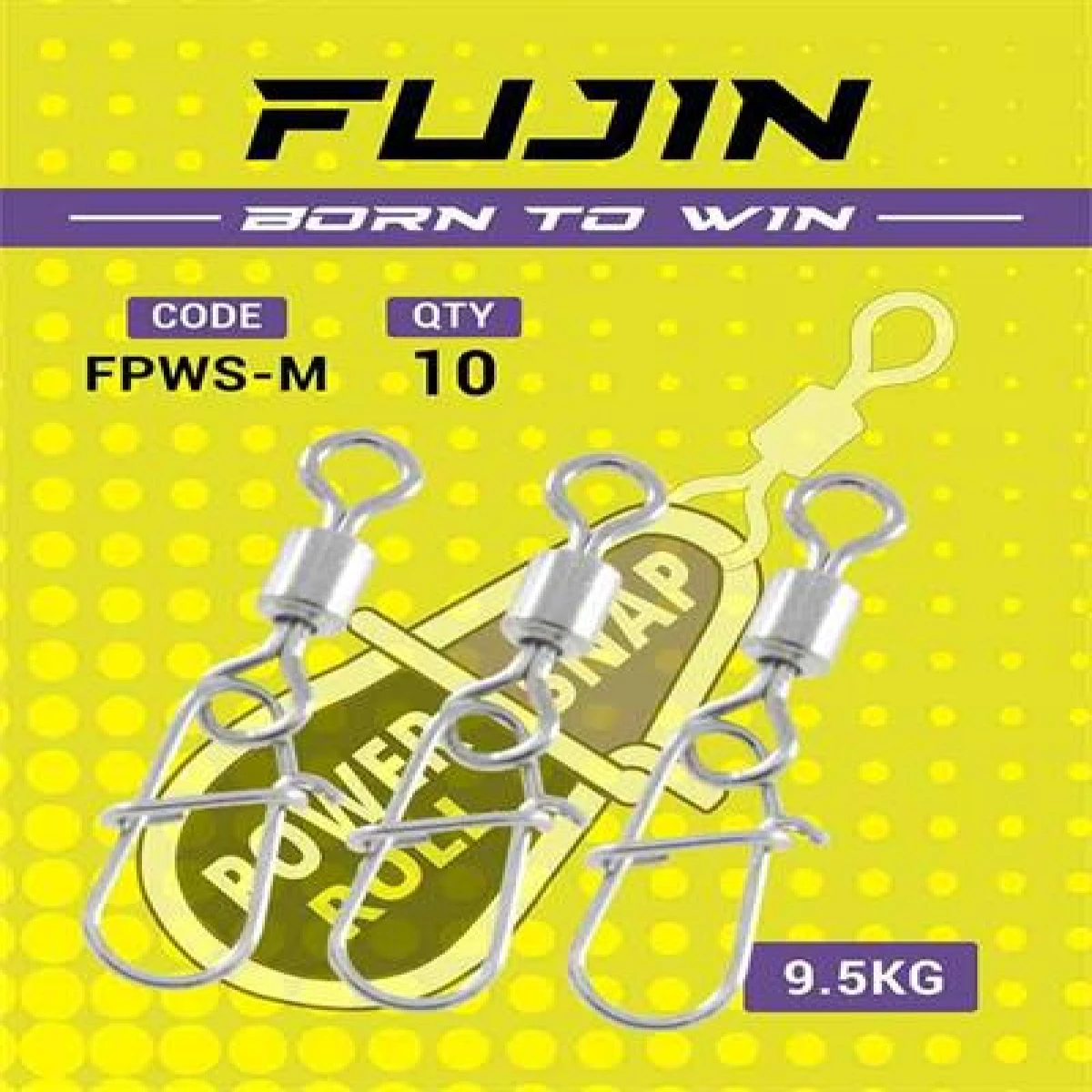 FUJIN Power Roll Snap #M 9,5 kg Çekerli Klips