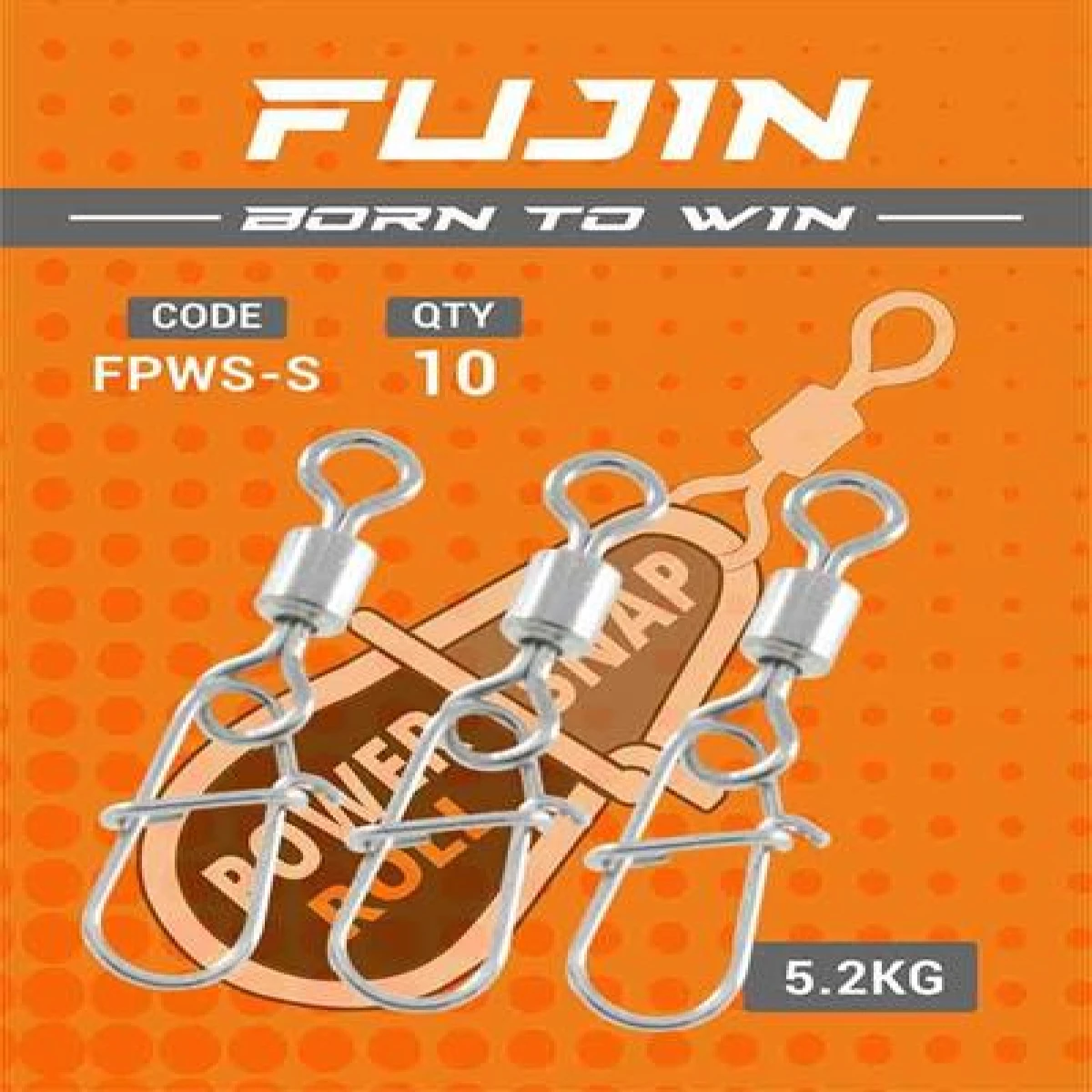 FUJIN Power Roll Snap  #S 5.2kg Çekerli Klips