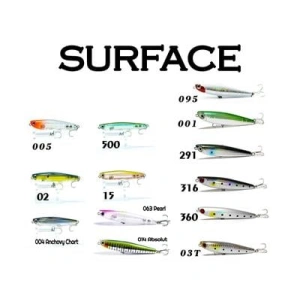 FUJIN Surface Minnow SF-90SW Maket Balık - 002Bora