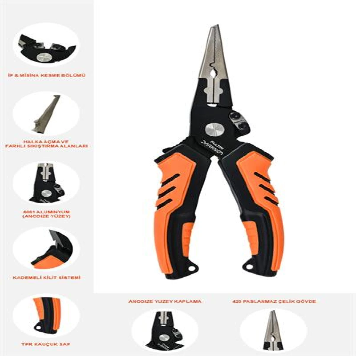 Fujin Darksea Pliers Balıkçı Pensesi | Avfoni