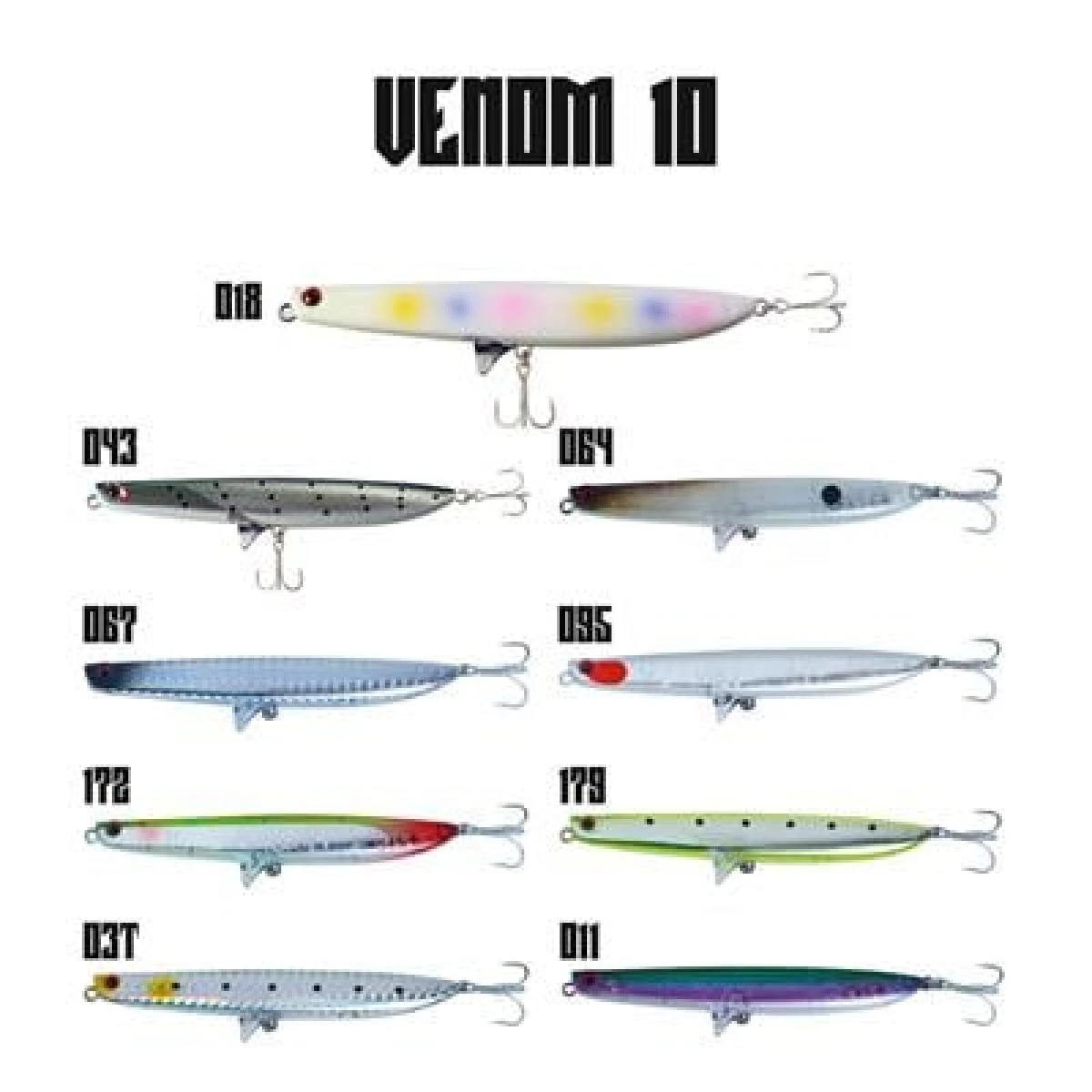 Fujin Venom 10 10.5gr 10cm Maket Balık - 011Illusion