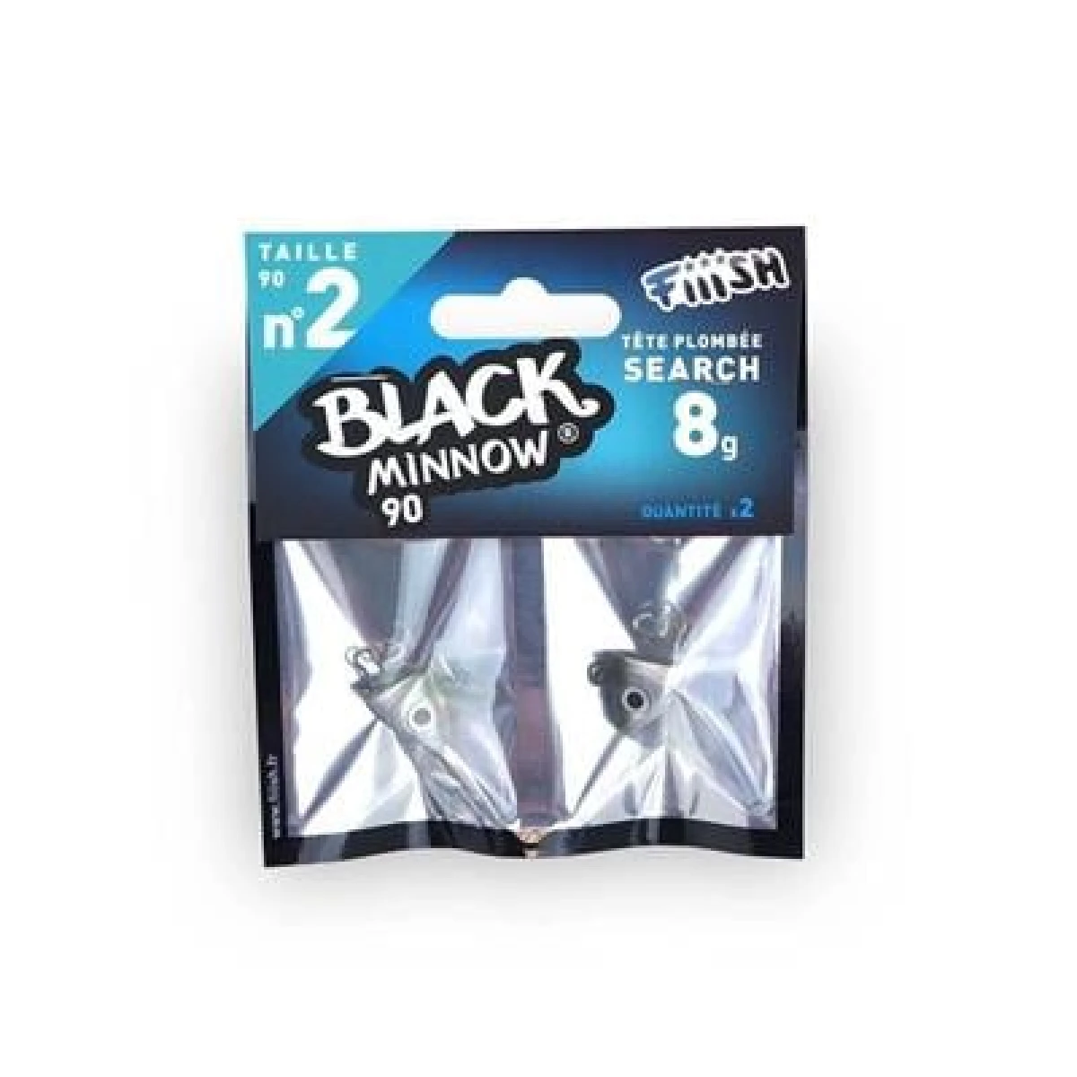 FIIISH Black Minnow 90 Jig Head Shore 8 Gr Zoka 8gr