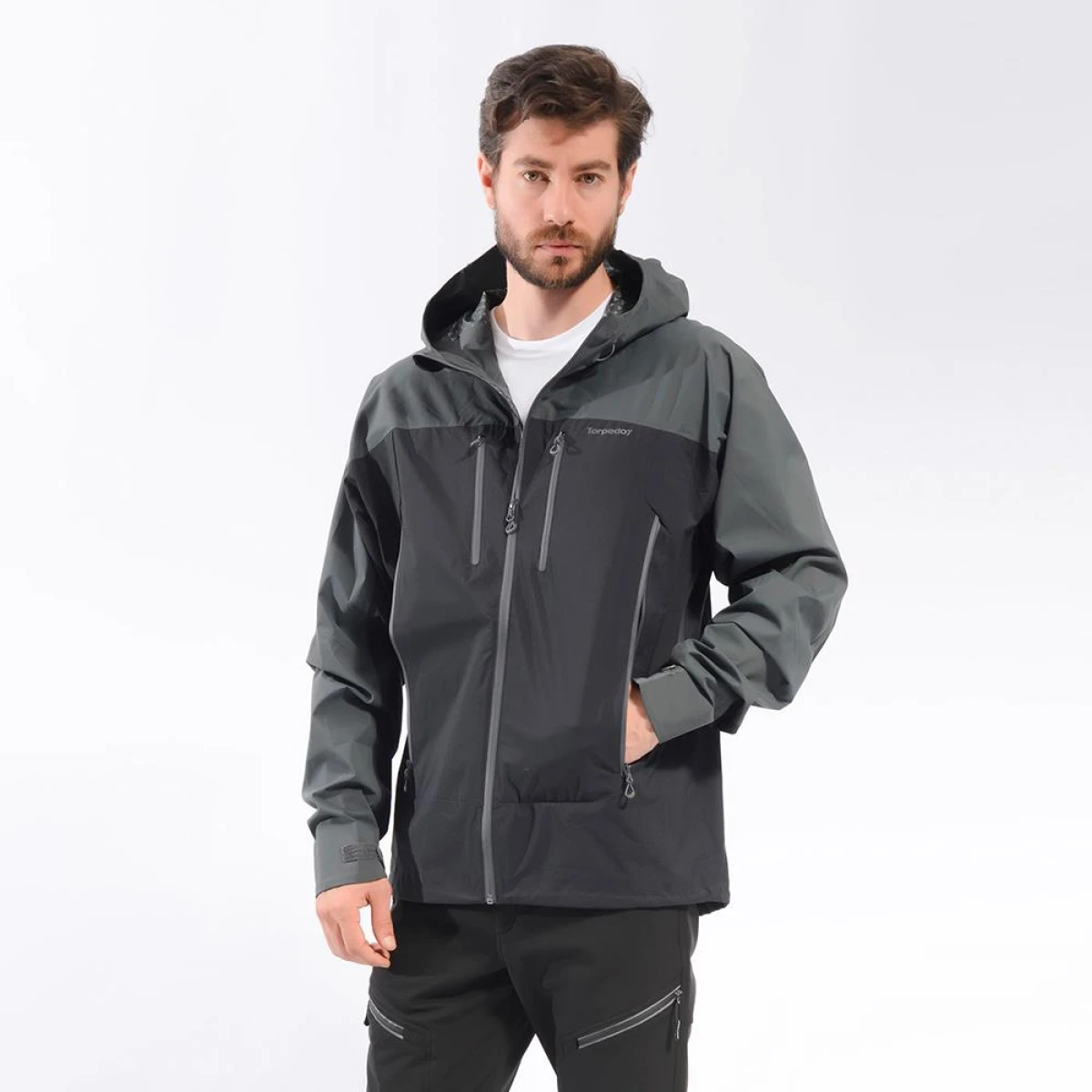Torpedo7 Packlite Erkek Ceket-SİYAH - 2XL