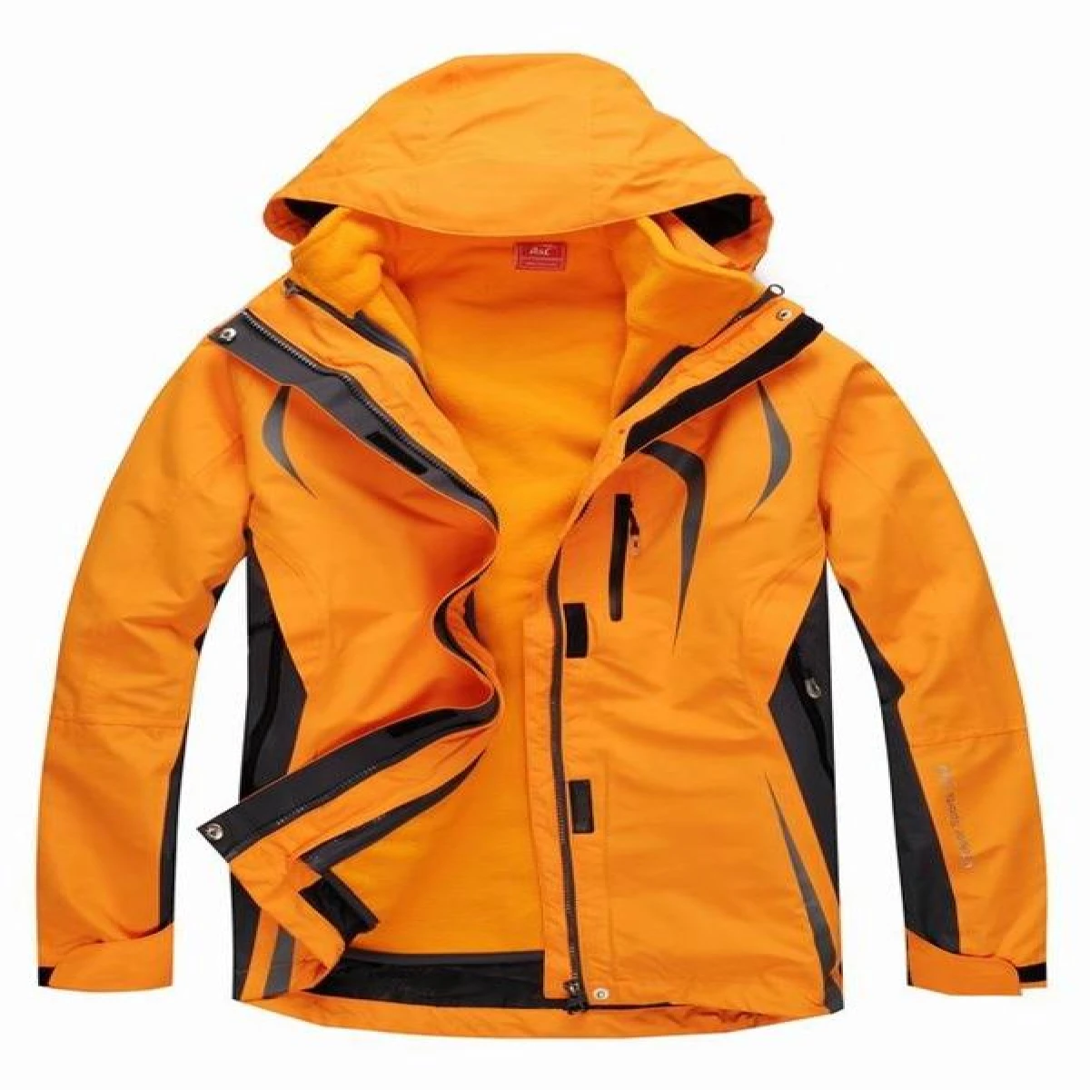 A&C 3 In 1 Kadın Ceket-TURUNCU - 2XL