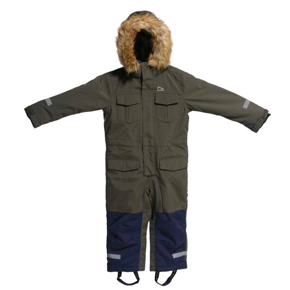 Norheim Çocuk Kayak Tulumu-HAKİ - 98