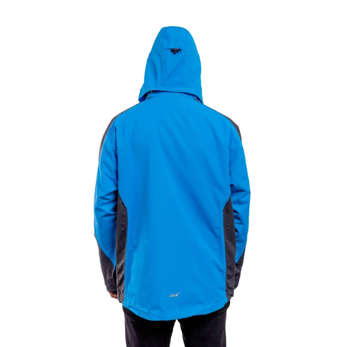 A&C Erkek Rüzgarlık-MAVİ-SİYAH - XL