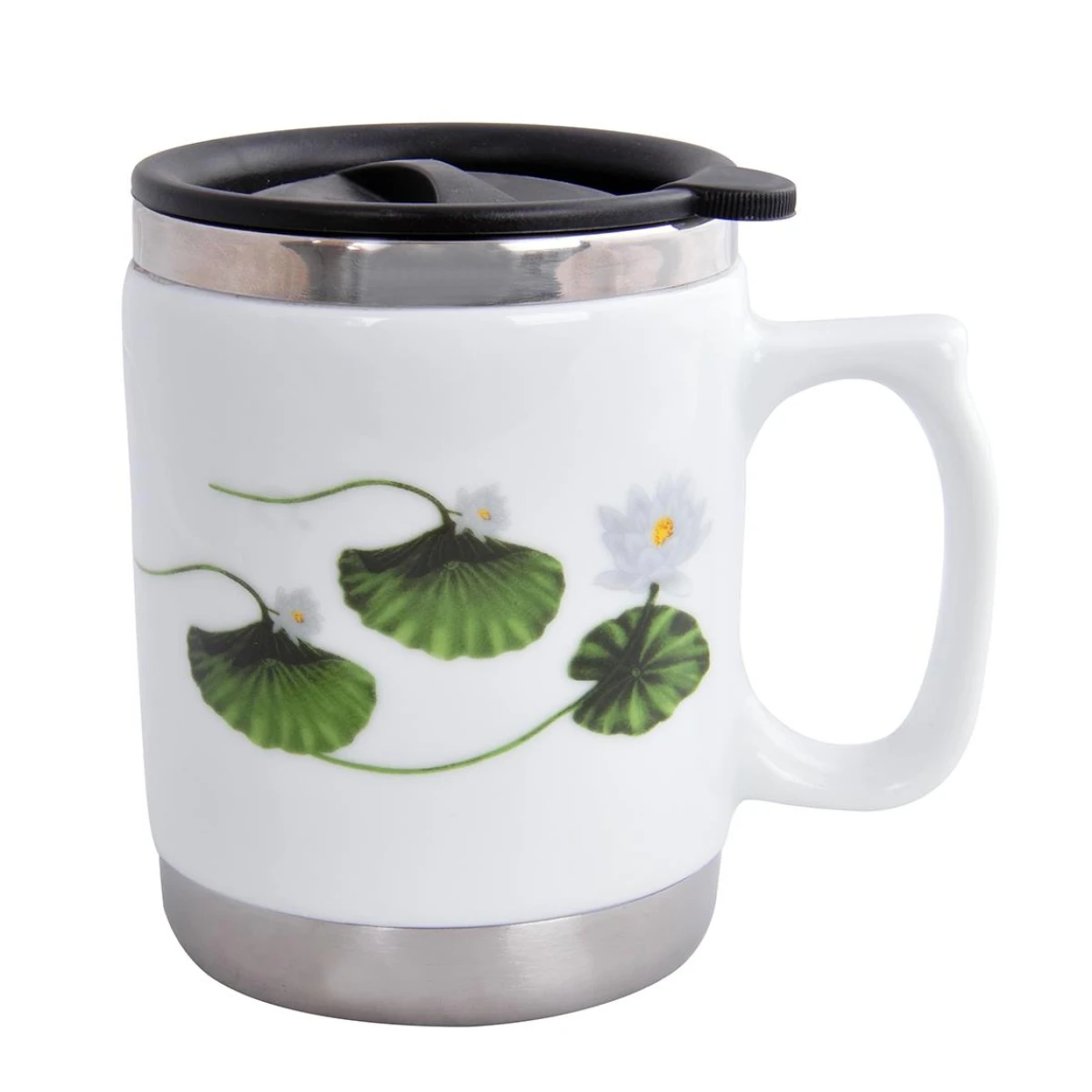 AND OUTDOOR AND30HP İçi Çelik Dışı Desenli Seramik Kupa Mug