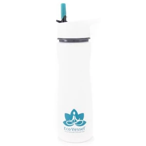 Eco Vessel Aqua Vessel Insulated Filtre Bottle Termos 0.50 Litre-BEYAZ