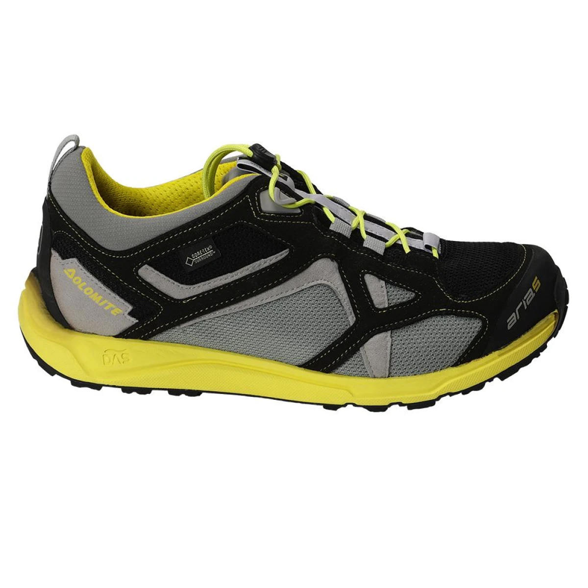 Dolomite Aria S GTX Trekking Erkek Ayakkabı-SARI-SİYAH - 46