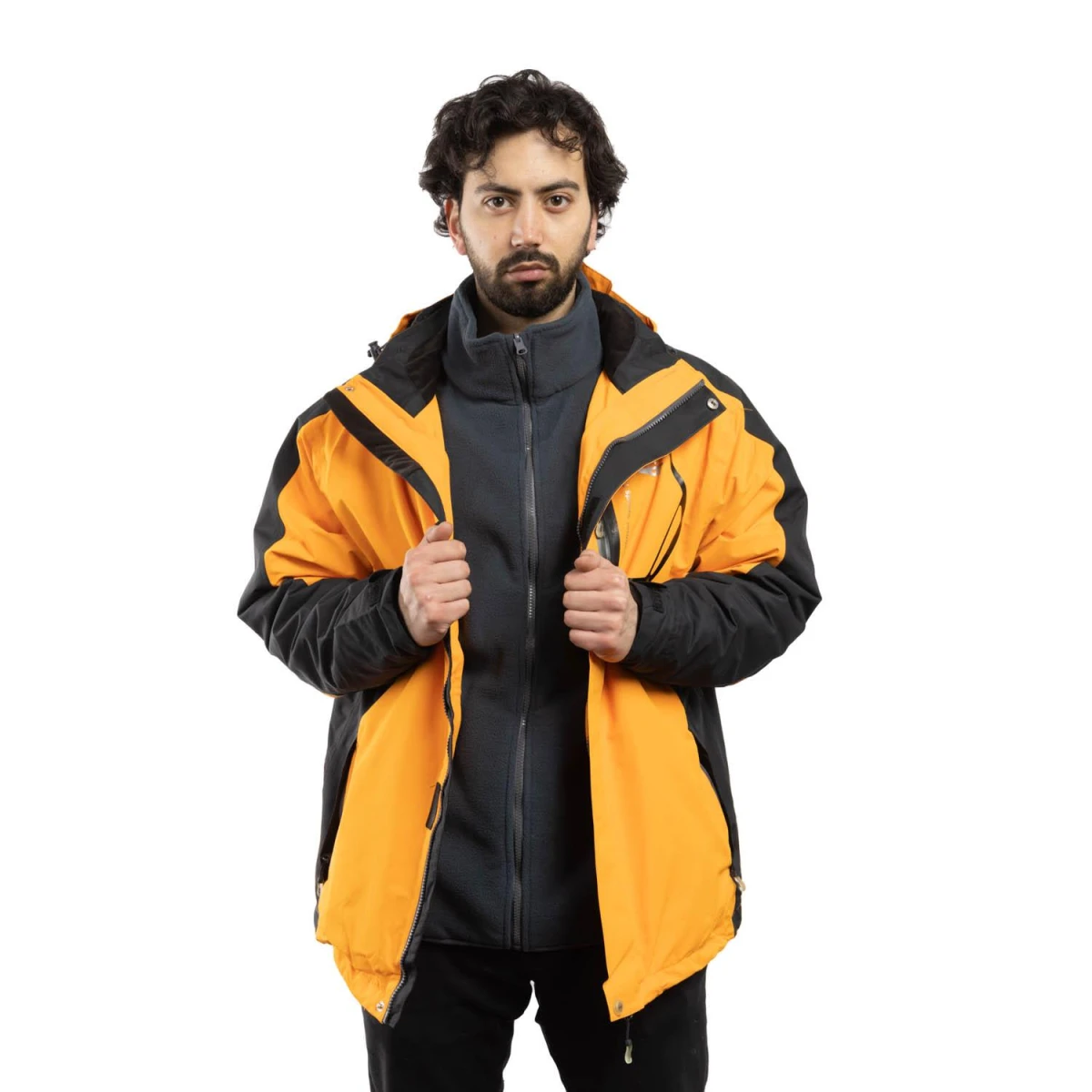 A&C II 3 In 1 Erkek Ceket-TURUNCU - 2XL