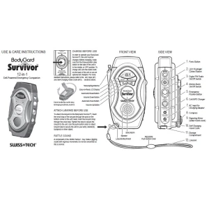 Swisstech BodyGard Survivor 12 In 1 Otomatik Acil Durum Rehberi
