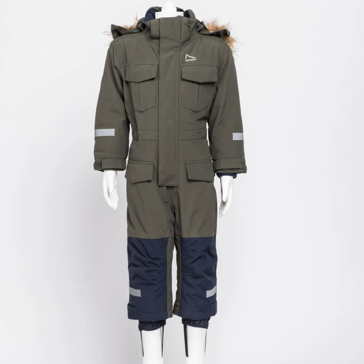 Norheim Çocuk Kayak Tulumu-HAKİ - 98