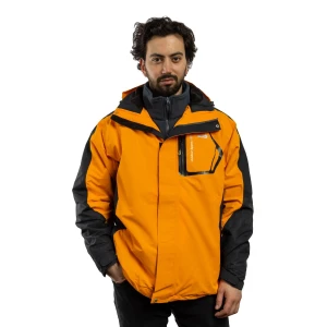 A&C II 3 In 1 Erkek Ceket-TURUNCU - 2XL