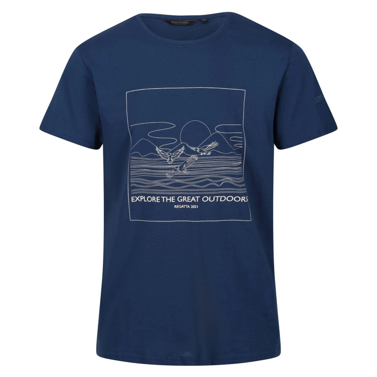 Regatta Cline VII Erkek T-Shirt-MAVİ - M