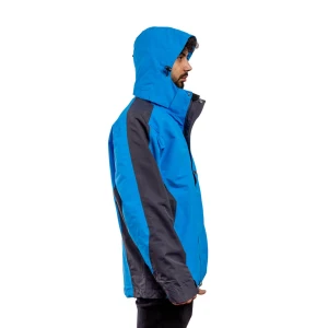 A&C Erkek Rüzgarlık-MAVİ-SİYAH - XL