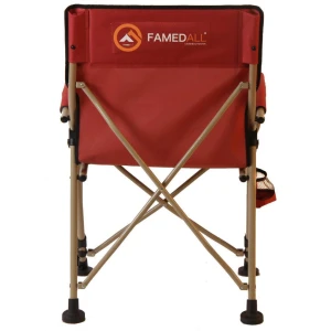 Famedall Marik Katlanır Kamp Sandalyesi - KIRMIZI