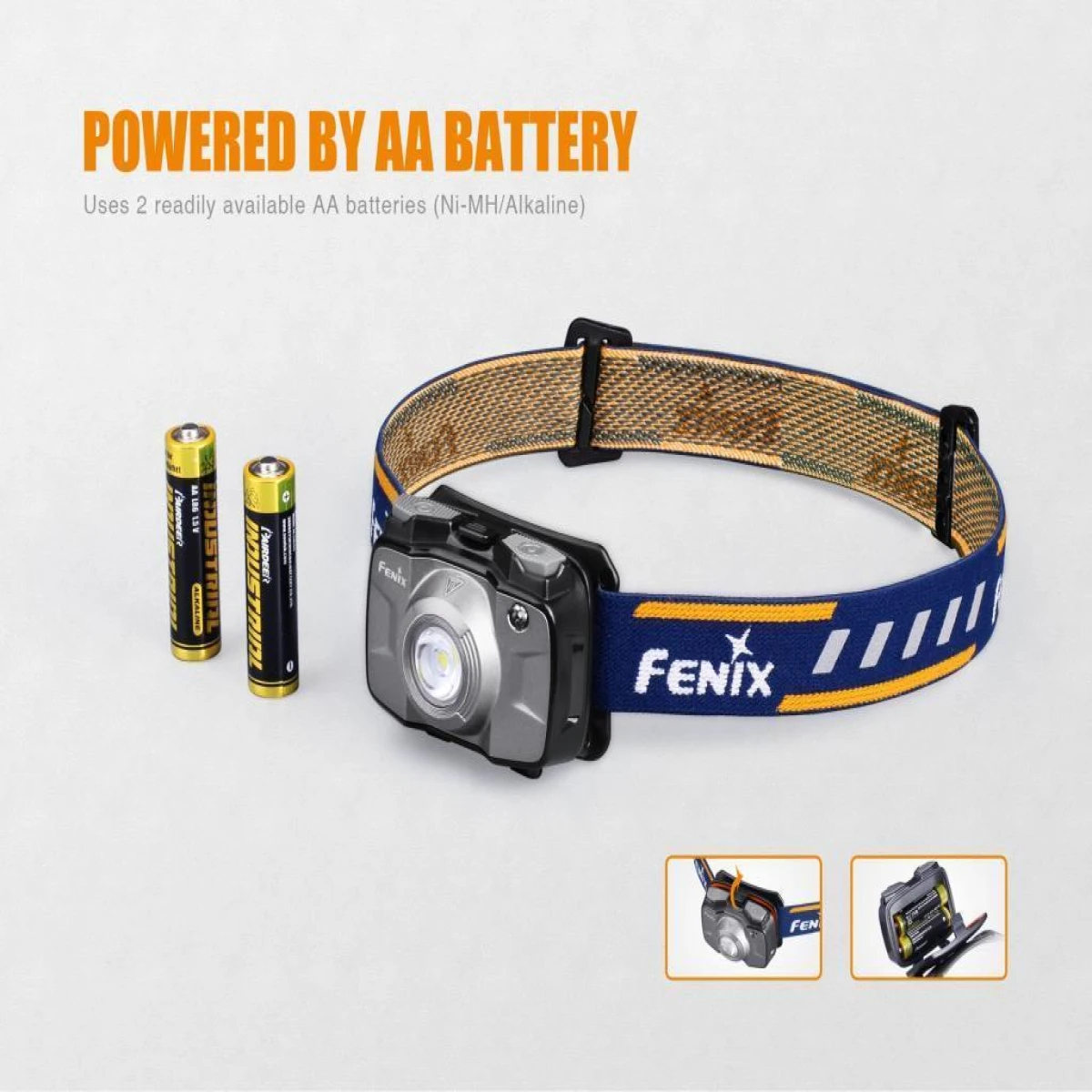 FENİX HL30 2018 LED KAFA LAMBASI 300 LÜMEN - Mavi