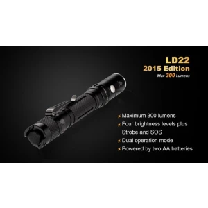 FENİX LD22 2015 LED EL FENERİ 300 LÜMENS