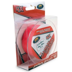 Lineaeffe Japon Braid Red 500 mt 4 Örgü İp - 0.30 mm