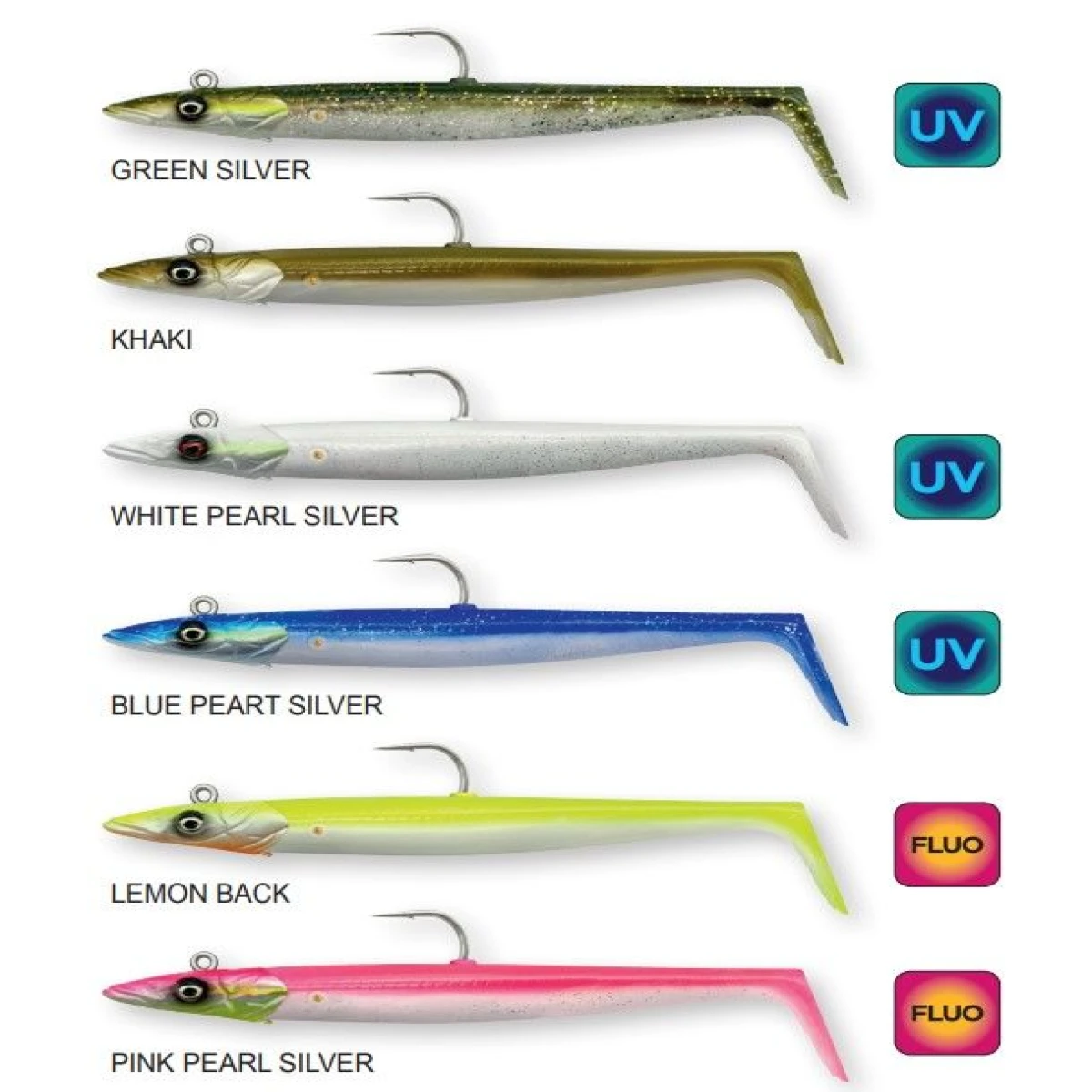 Savage Gear Sandeel V2 17.5 cm 65 gr 2+1 - Khaki
