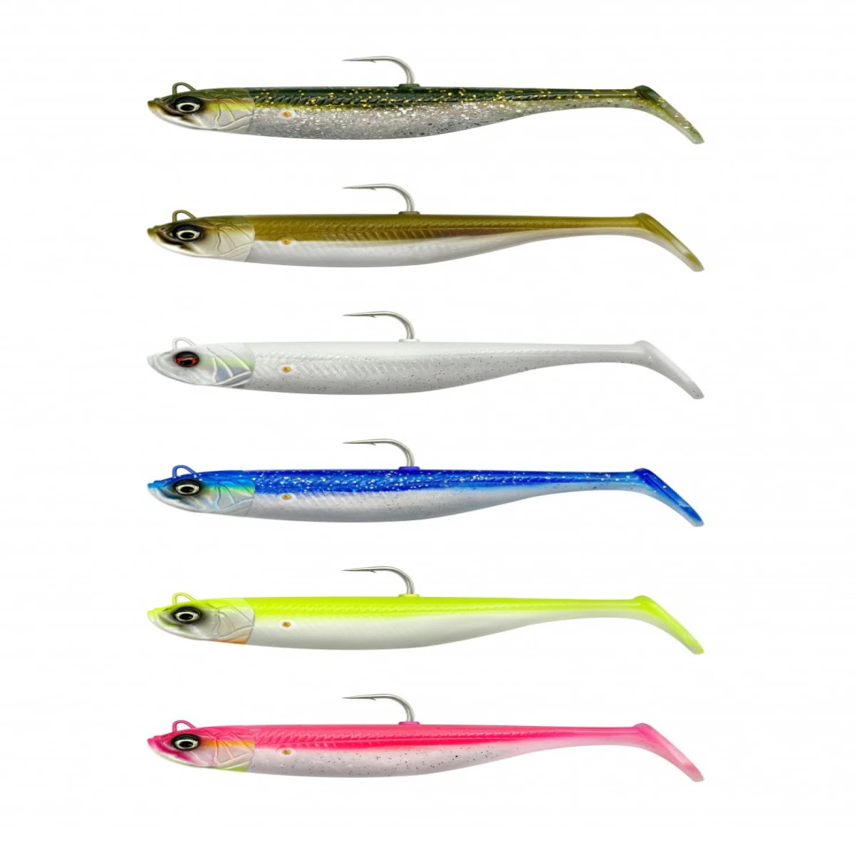 Savage Gear Savage Minnow 10 cm 20 gr 2+1 - Blue Pearl Silver