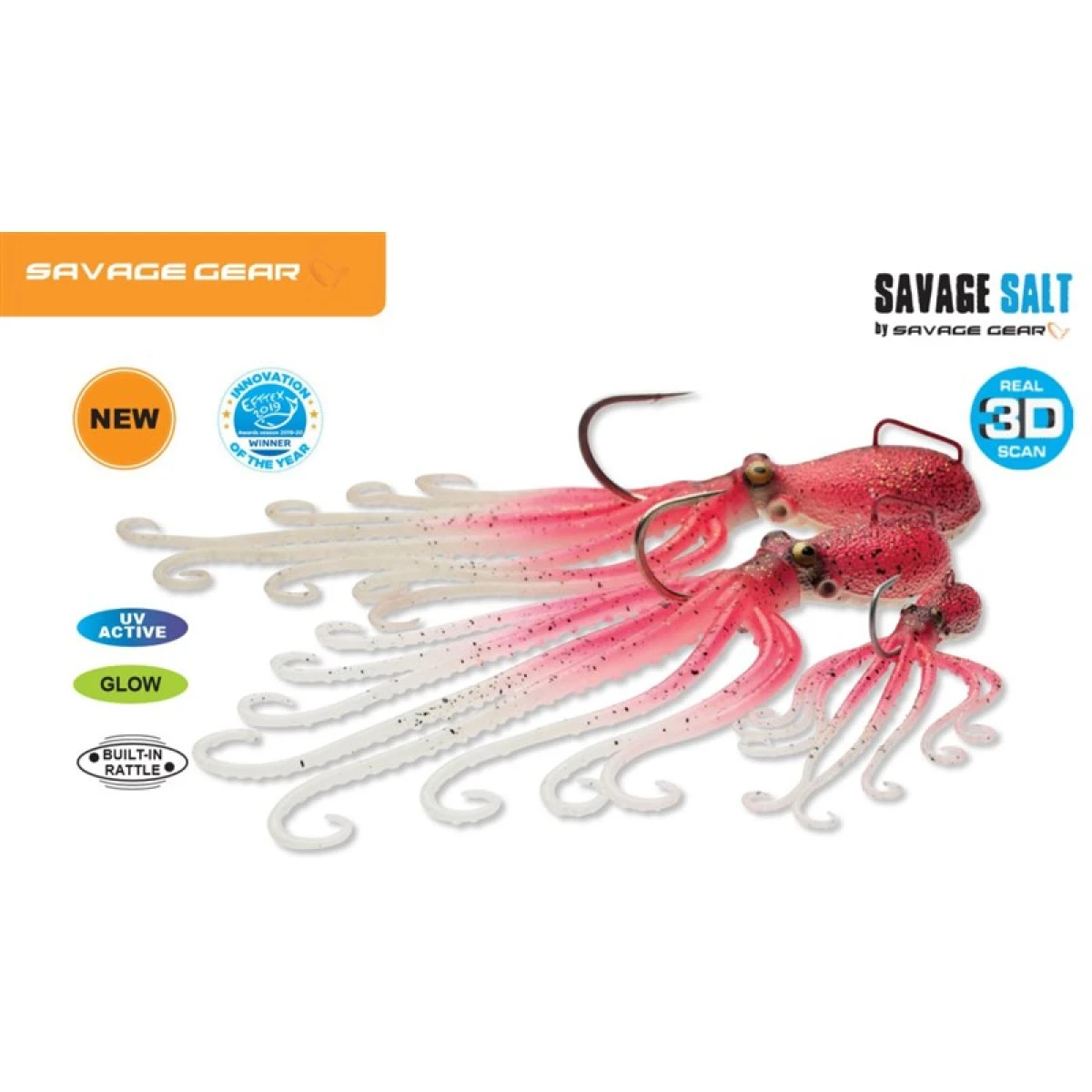 Savage gear Octobus 70g 15cm Suni Yem - Brown Glow