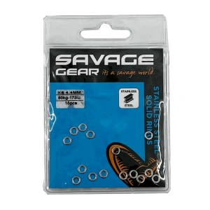 Savage Gear Solid Rings SS 15 Pcs