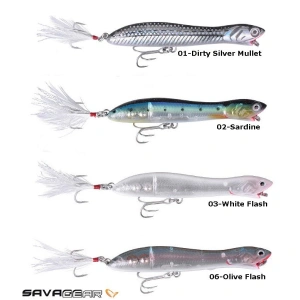 SAVAGE GEAR Panic Prey V2 19,5 cm 83 gr Suni Yem 01-Dirty Silver Mullet