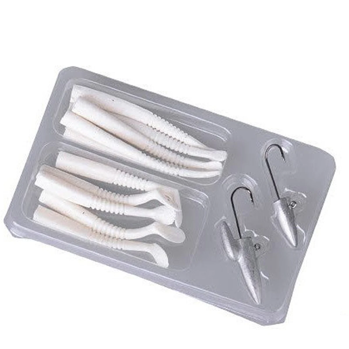 Savage gear Lrf Micro Sandeel Kit 12 Adet(1+1.5+5) Suni Yem - White