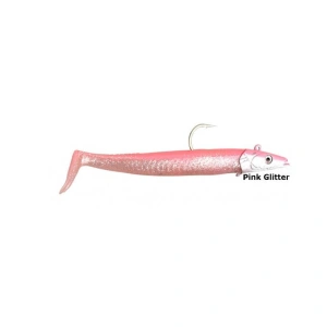 Savage gear Sandeel 12.5 cm 23 gr 2+1 Adet Suni Yem - Pink Glitter