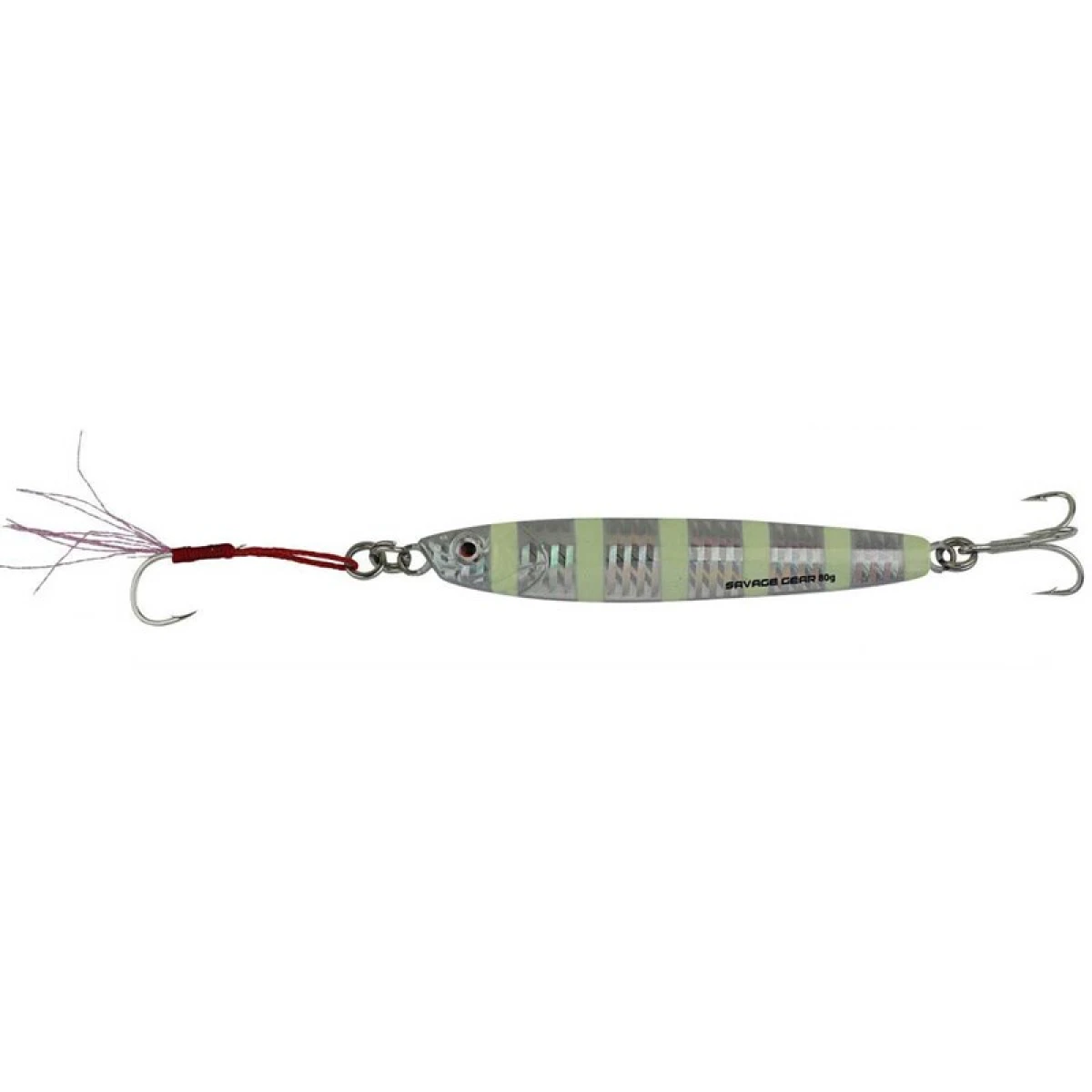 Savage gear 3D Slim Minnow 5 gr 4,6 cm Jig Suni Yem - Glow Zebra