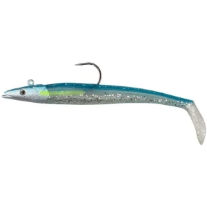 Savage gear Sandeel 12.5 cm 23 gr 2+1 Adet Suni Yem - Blue Silver