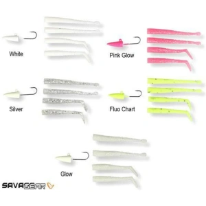 SAVAGE GEAR Lrf Mini Sandeel Kit Silikon Yem