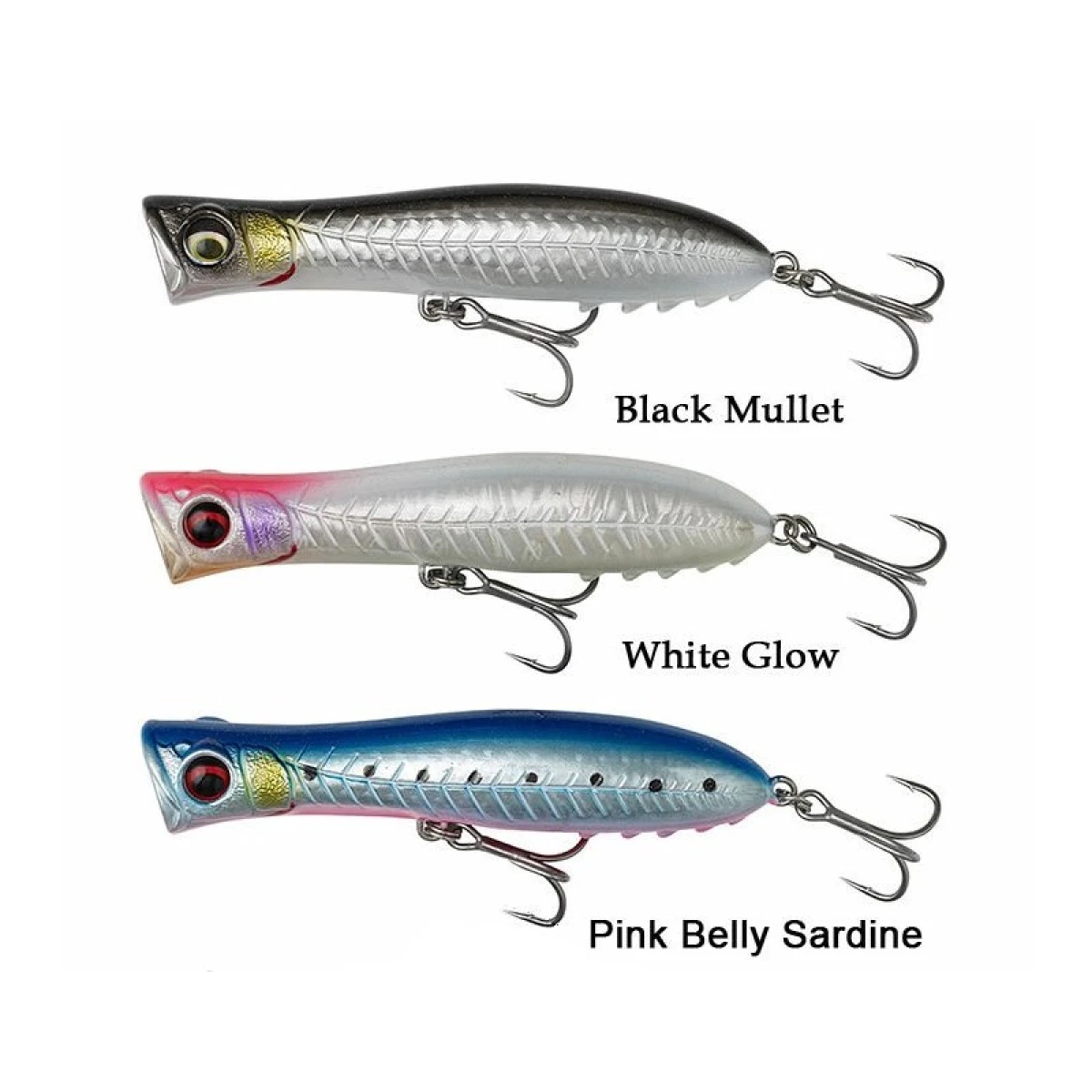 Savage Gear Gravity Popper 9cm 13.5gr - Black Mullet