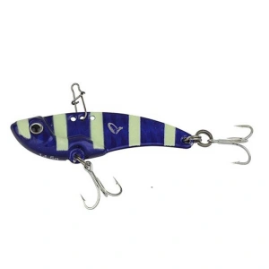Savage gear 3D VIB Blade 4,5 cm 8,5gr Suni Yem - Purple Zebra Glow
