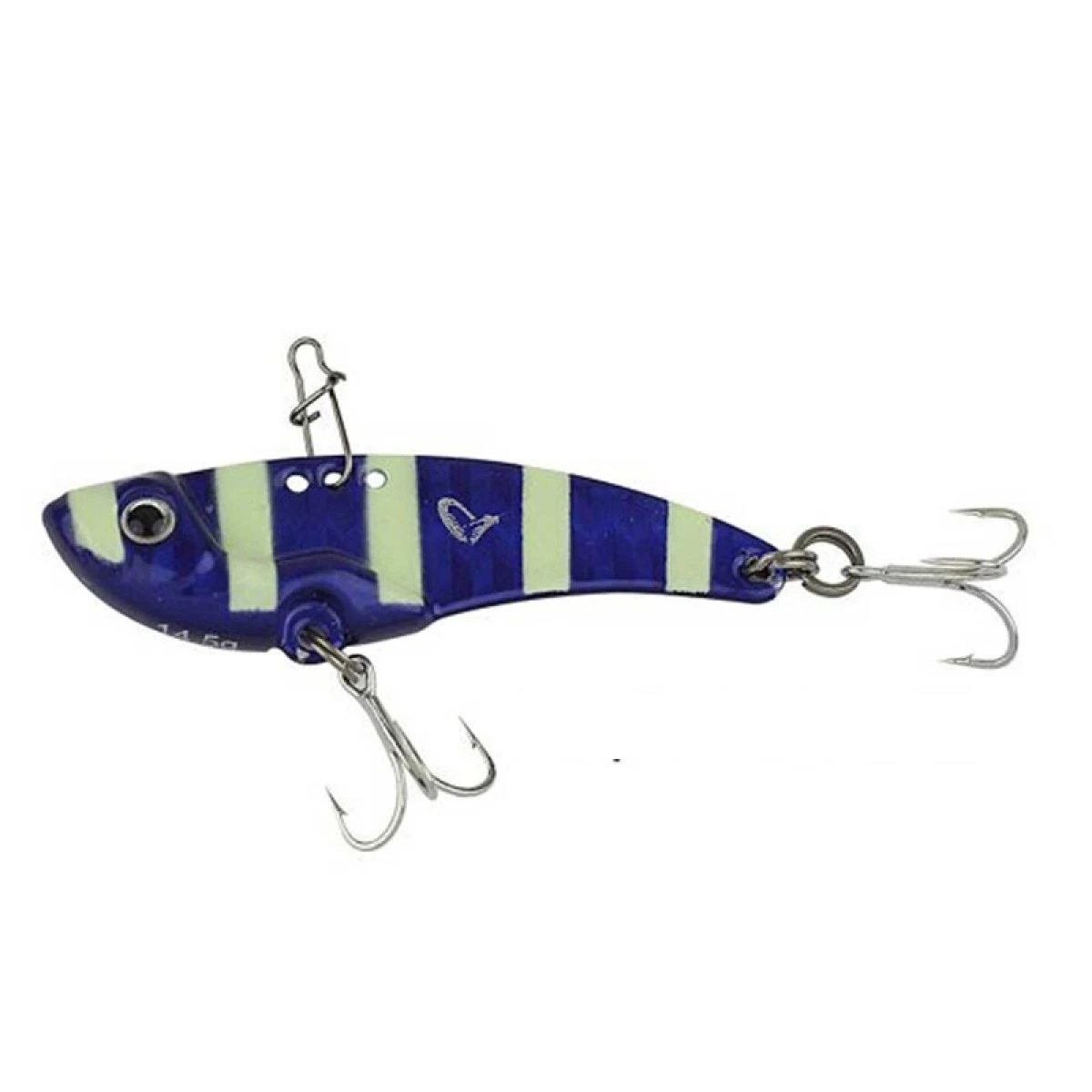 Savage gear 3D VIB Blade 4,5 cm 8,5gr Suni Yem - Purple Zebra Glow