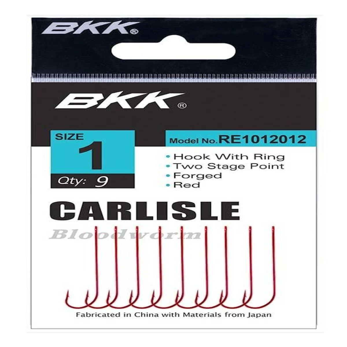 BKK Red Carlisle Bloodworm-R İğne - 2/0