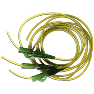 LINEAEFFE Anti Tangle Lead Clip Oliv/Brown