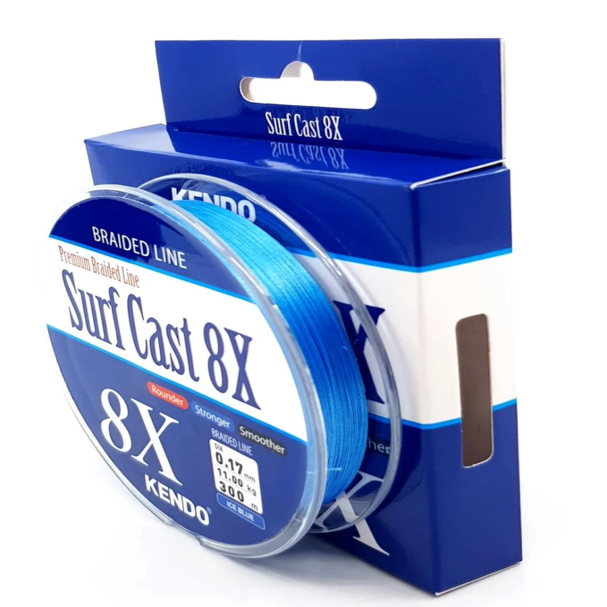 Kendo Surf Cast 8X Fighting 300 mt Örgü İp ( ICE BLUE) - 0,13mm