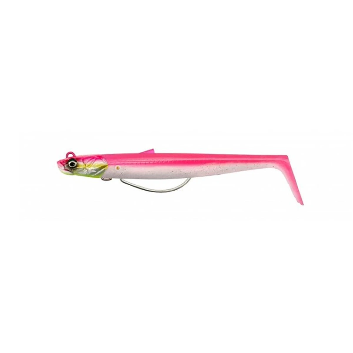 Savage Gear Sandeel V2 Weedless 11.5 cm 22 gr 2+1 - Pink Pearl Silver