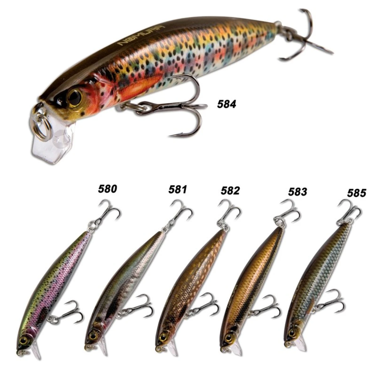 Nomura Gınga 8cm 7,8g Suni Yem - 580