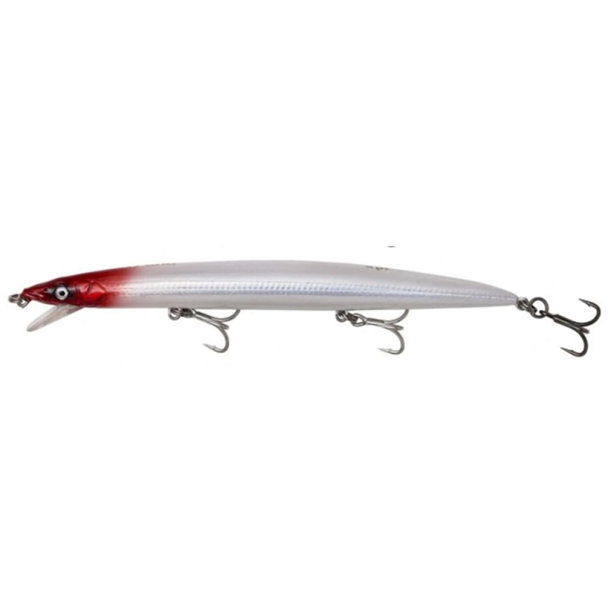 Savage gear Sandeel Jerk Minnow 175 25g Suni Yem - 07-Red Head