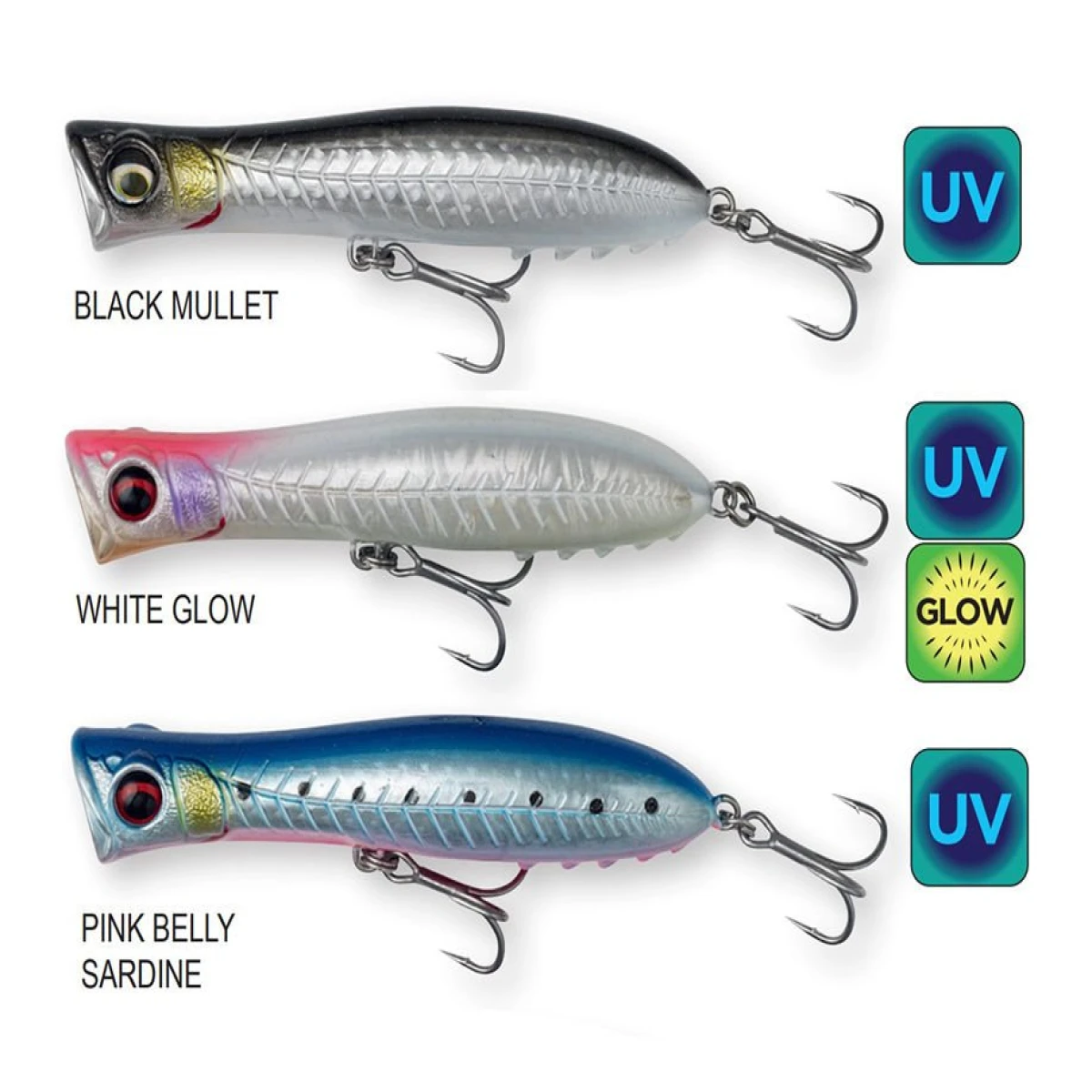 Savage Gear Gravity Popper 11cm 25gr Suni Yem - Pink Belly Sardine